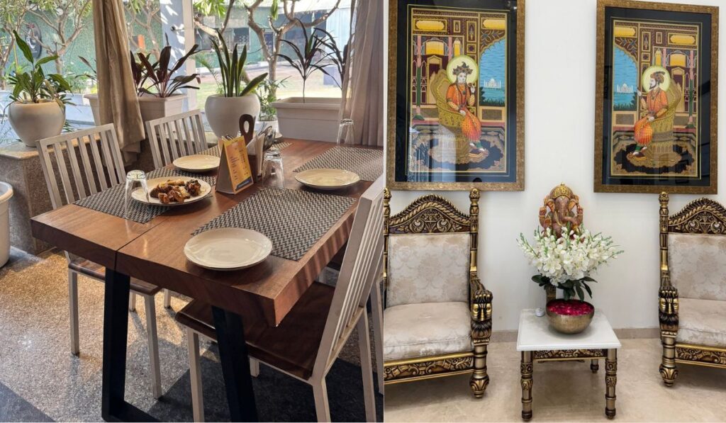 Luxury hotels in Delhi Agra Jaipur with premium interior and dining experience